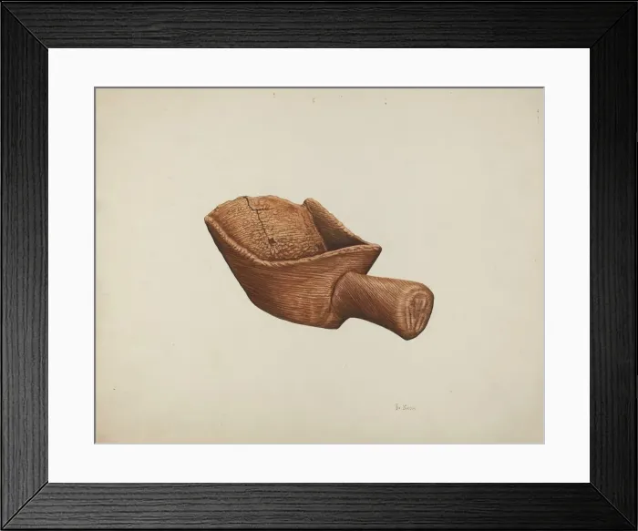 Framed Print : Sugar Scoop, c. 1941. Creator: Lelah Nelson Framed Print : Sugar Scoop, c. 1941. Creator: Lelah Nelson