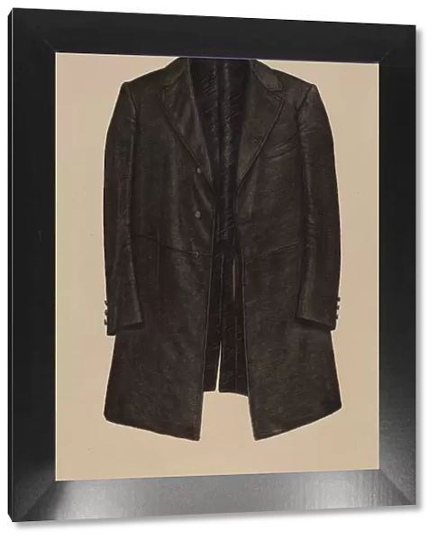 Prince Albert coat, c. 1941. Creator: Lelah Nelson