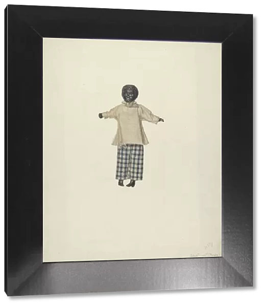 China Headed Negro Doll, 1935  /  1942. Creator: Henry Murphy