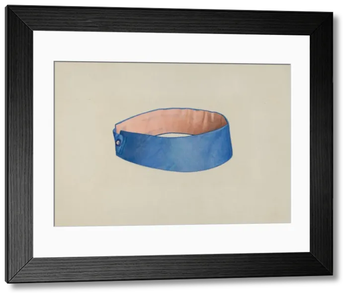 Framed Print : Collar, c. 1936. Creator: Elizabeth Moutal Framed Print : Collar, c. 1936. Creator: Elizabeth Moutal