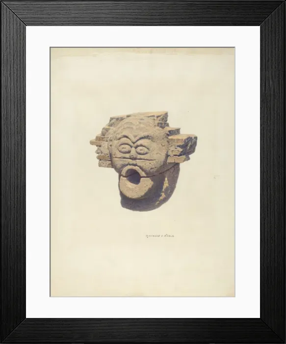 Framed Print : Water Spout, 1939. Creator: Raymond E. Noble Framed Print : Water Spout, 1939. Creator: Raymond E. Noble
