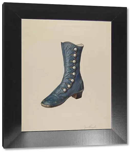 Childs Shoe, 1935  /  1942. Creator: Jean Peszel