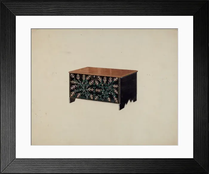 Framed Print : Chest, c. 1936. Creator: Martin Partyka Framed Print : Chest, c. 1936. Creator: Martin Partyka