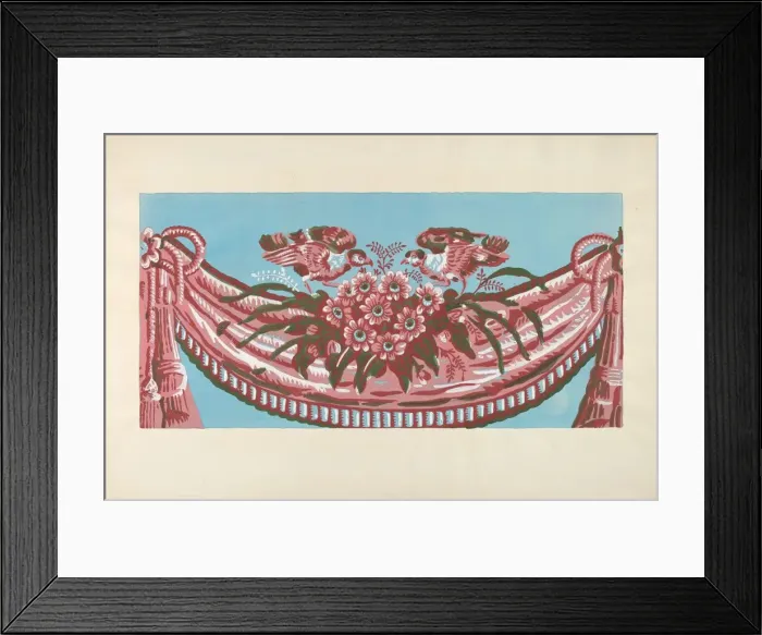 Framed Print : Bandbox Design, c. 1937. Creator: Martin Partyka Framed Print : Bandbox Design, c. 1937. Creator: Martin Partyka