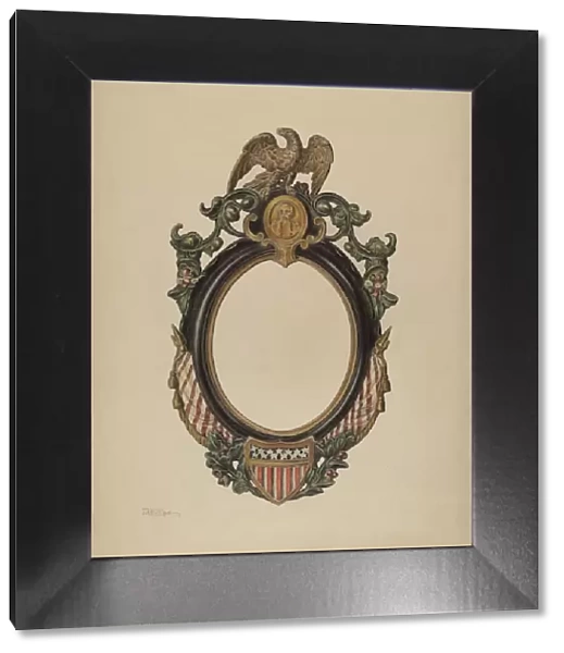Mirror Frame, c. 1938. Creator: Lawrence Phillips