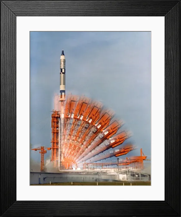 Framed Print : Gemini 10 launch, Cape Kennedy, Florida, USA, 1966. Creator: NASA Framed Print : Gemini 10 launch, Cape Kennedy, Florida, USA, 1966. Creator: NASA