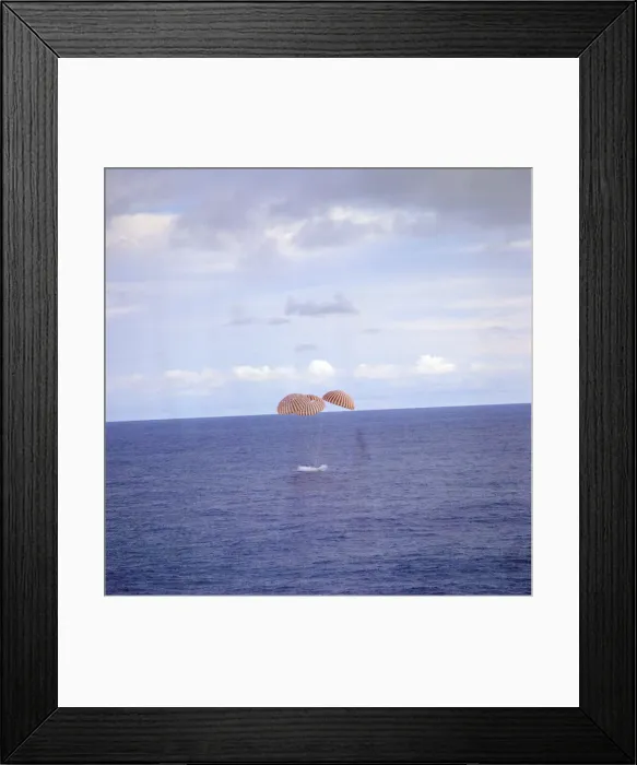 Framed Print : Apollo 13 Splashdown, 1970. Creator: NASA Framed Print : Apollo 13 Splashdown, 1970. Creator: NASA