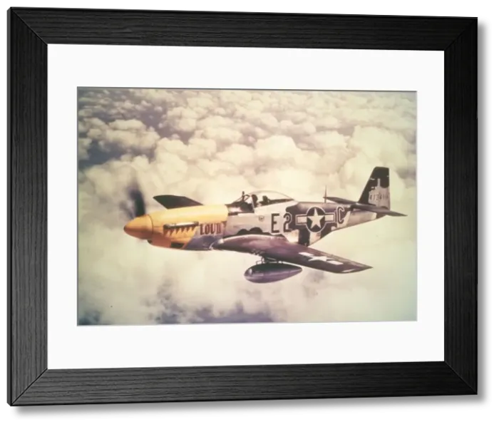  : P-51 Mustang, c1950s. Creator: Unknown