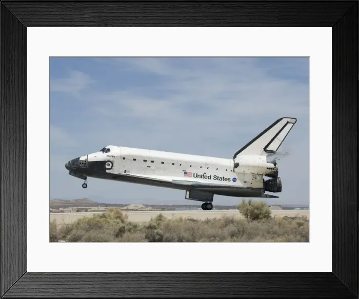 Framed Print : STS-117 landing, USA, June 22, 2007. Creator: Carla Thomas Framed Print : STS-117 landing, USA, June 22, 2007. Creator: Carla Thomas