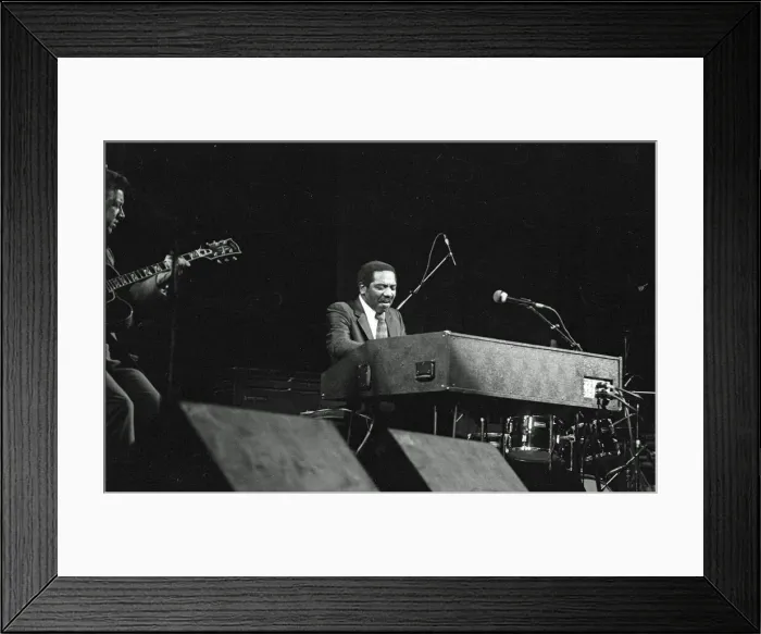 Framed Print : Jimmy Smith, Philip Morris Jazz. Festival. Dominion Theatre. London, Nov 1985 Framed Print : Jimmy Smith, Philip Morris Jazz. Festival. Dominion Theatre. London, Nov 1985