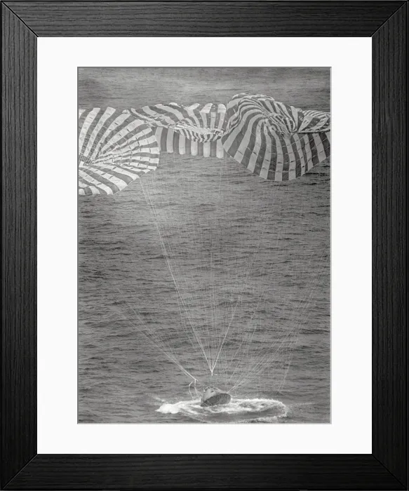 Framed Print : Apollo 9 Splashdown, 1969. Creator: NASA Framed Print : Apollo 9 Splashdown, 1969. Creator: NASA