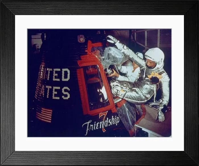 Framed Print : Friendship 7, February 20, 1962. Creator: NASA