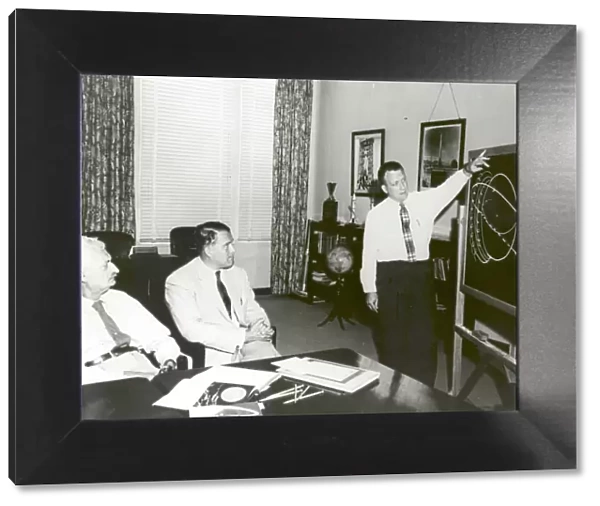 Orbital Trajectories Presentation, Huntsville, Alabama, USA, June 28, 1958
