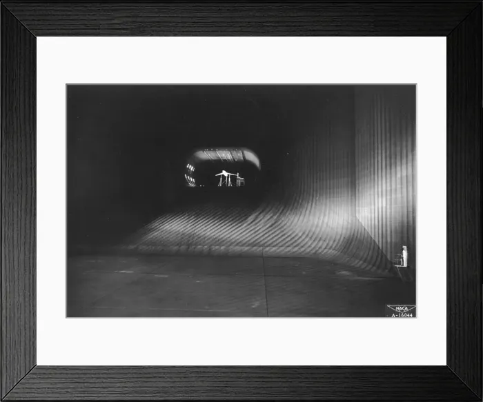 Framed Print : The worlds largest wind tunnel, Ames Aeronautical Laboratory, Moffett Field, California Framed Print : The worlds largest wind tunnel, Ames Aeronautical Laboratory, Moffett Field, California
