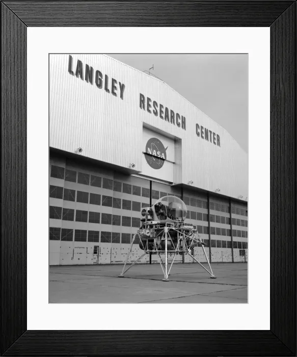Framed Print : Lunar Landing Research Vehicle, USA, 1963. Creator: NASA Framed Print : Lunar Landing Research Vehicle, USA, 1963. Creator: NASA