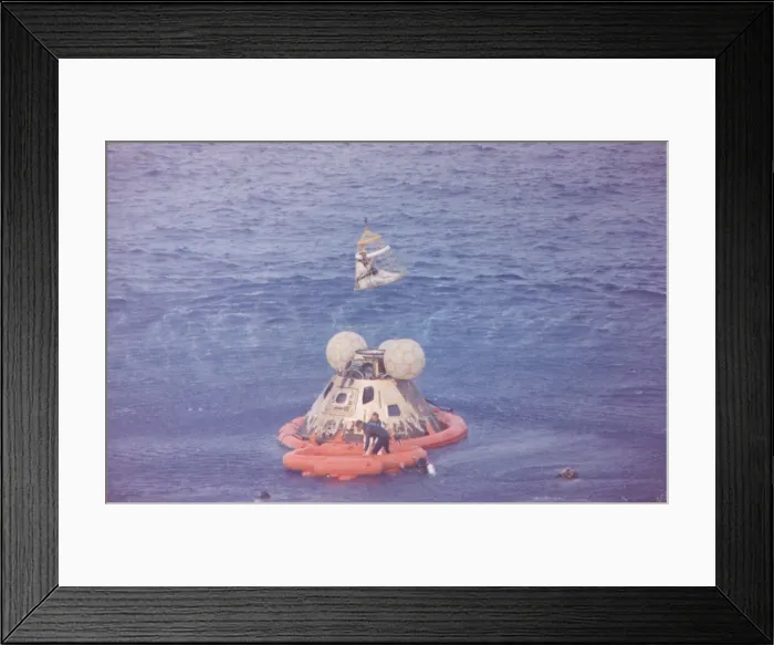 Framed Print : Apollo 13 Recovery Area, 1970. Creator: NASA Framed Print : Apollo 13 Recovery Area, 1970. Creator: NASA