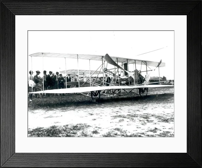 Framed Print : Wright Flyer test flights at Fort Myer, Virginia, USA, September 3, 1908 Framed Print : Wright Flyer test flights at Fort Myer, Virginia, USA, September 3, 1908