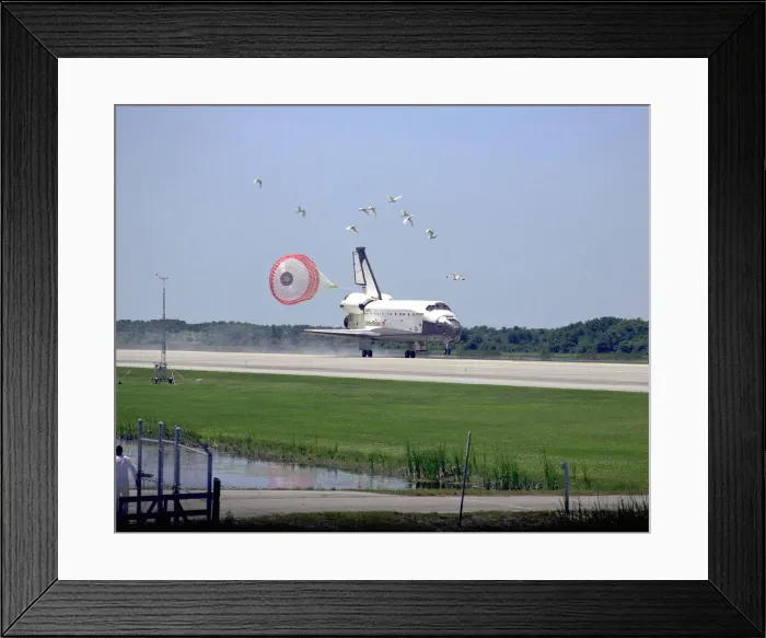 Framed Print : STS-90 Landing, Florida, USA, 1998. Creator: NASA