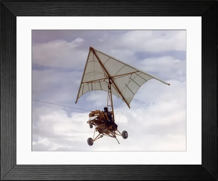 Framed Print : Paresev 1-B in tow flight, October 19, USA, 1968 Framed Print : Paresev 1-B in tow flight, October 19, USA, 1968