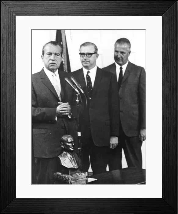 Framed Print : Paine Appointed Administrator, Washington D. C. USA, 1969. Creator: NASA Framed Print : Paine Appointed Administrator, Washington D. C. USA, 1969. Creator: NASA