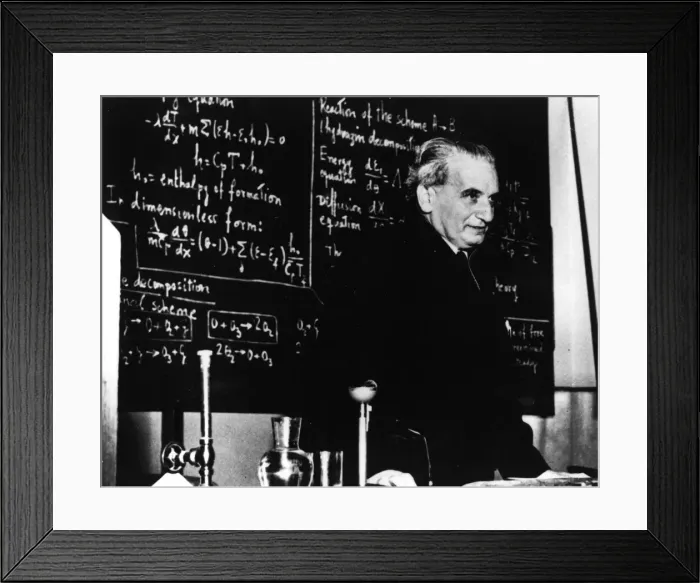 Framed Print : Theodore von Karman at the Caltech Jet Propulsion Laboratory, Pasadena, California, USA Framed Print : Theodore von Karman at the Caltech Jet Propulsion Laboratory, Pasadena, California, USA