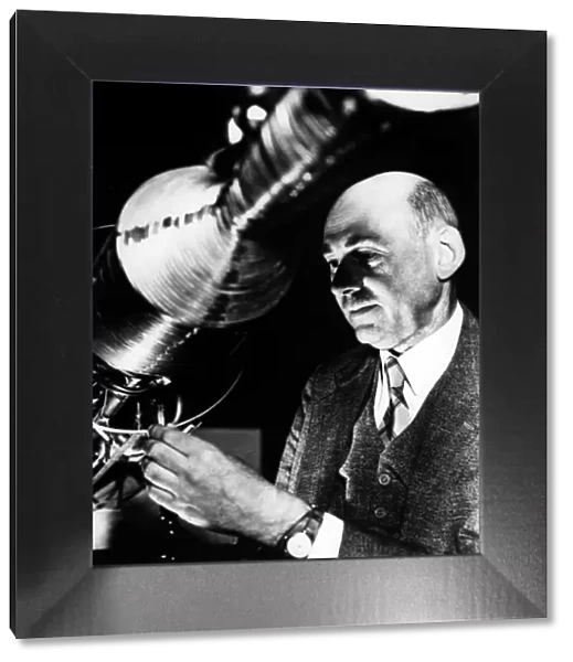 Dr Robert Goddard, American rocketry pioneer, c1930s. Creator: Unknown