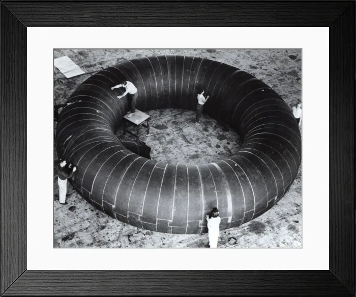Framed Print : Inflatable Station Concept, 1961. Creator: NASA Framed Print : Inflatable Station Concept, 1961. Creator: NASA
