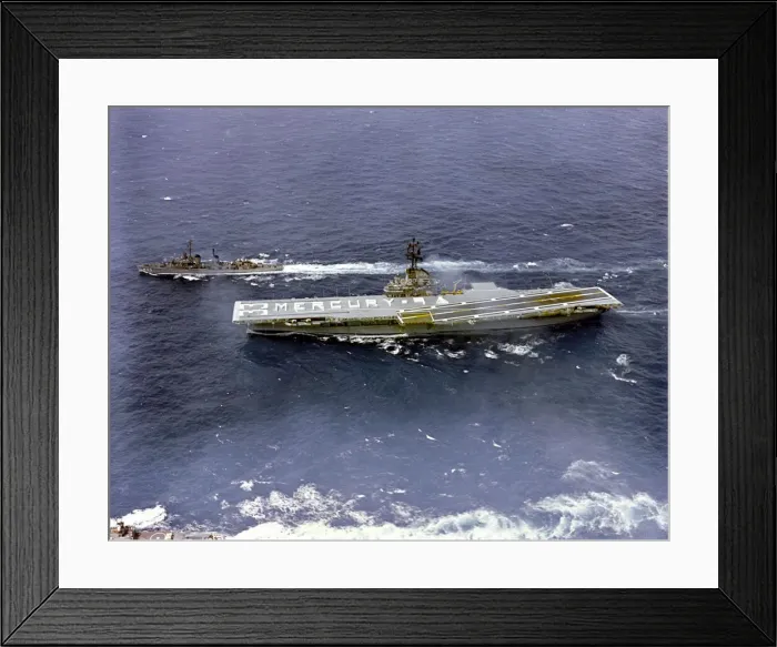 Framed Print : Mercury On Deck, 1063. Creator: NASA Framed Print : Mercury On Deck, 1063. Creator: NASA