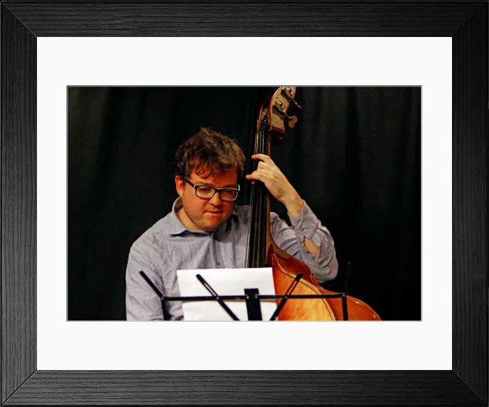 Framed Print : Conor Chaplin, Ari Hoenig Trio, Verdict Jazz Club, Brghton, East Sussex, 6th Oct. 2021 Framed Print : Conor Chaplin, Ari Hoenig Trio, Verdict Jazz Club, Brghton, East Sussex, 6th Oct. 2021