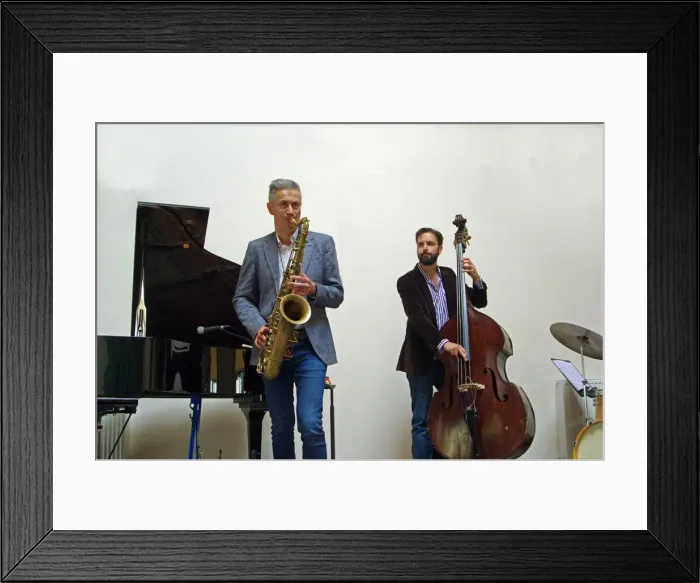 Framed Print : Darius Brubeck Quartet, NJA Fundraiser, Loughton Methodist Church, Essex, Sep 2021 Framed Print : Darius Brubeck Quartet, NJA Fundraiser, Loughton Methodist Church, Essex, Sep 2021