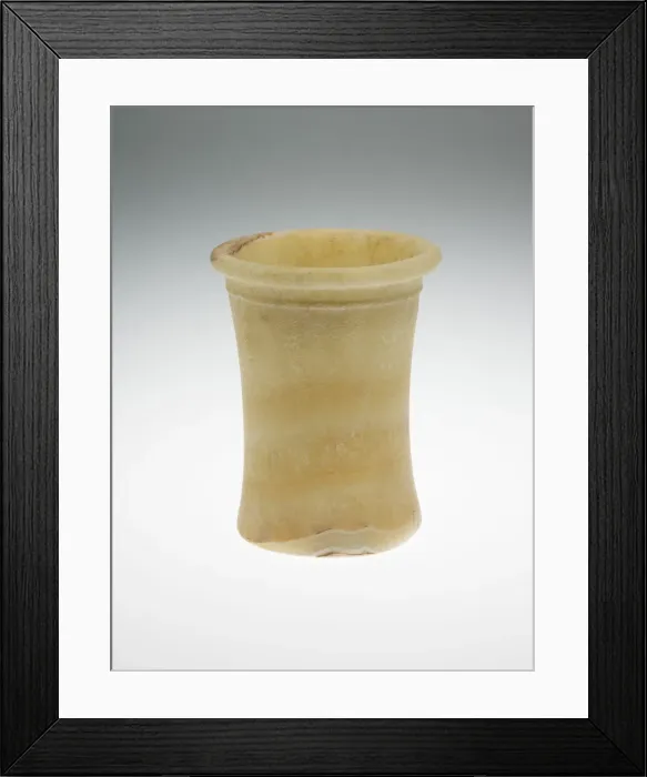 Framed Print : Vessel, Egypt, Archaic Period / Old Kingdom, Dynasty 1-3 (3050-2630 BCE). Creator: Unknown Framed Print : Vessel, Egypt, Archaic Period / Old Kingdom, Dynasty 1-3 (3050-2630 BCE). Creator: Unknown