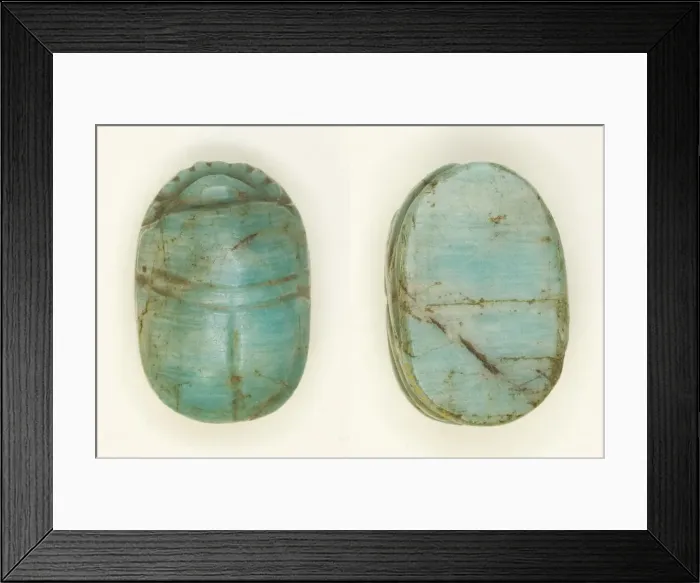 Framed Print : Scarab: Uninscribed, Egypt, Middle Kingdom (?), Dynasties 11-12 (about 2055-1773 BCE) Framed Print : Scarab: Uninscribed, Egypt, Middle Kingdom (?), Dynasties 11-12 (about 2055-1773 BCE)