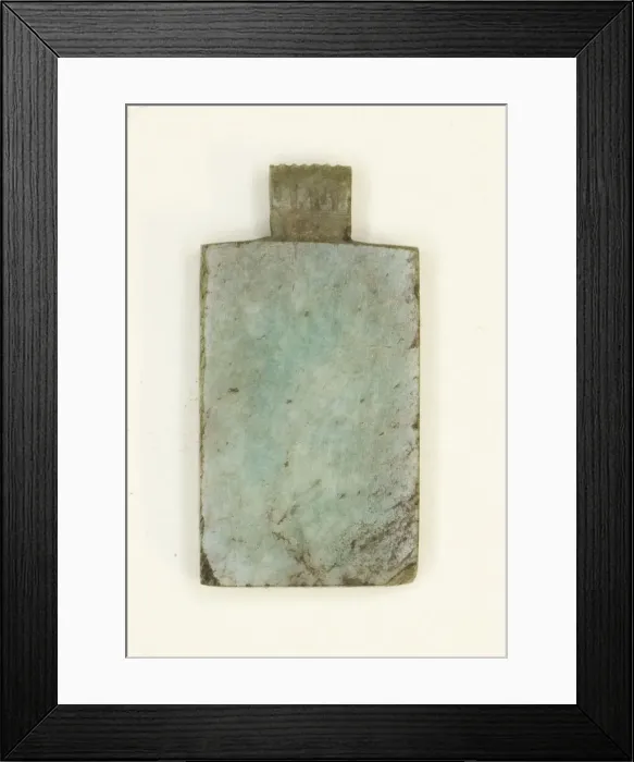 Framed Print : Amulet of a Writing Tablet, Egypt, Late Period, Dynasty 26-31 (664-332 BCE) Framed Print : Amulet of a Writing Tablet, Egypt, Late Period, Dynasty 26-31 (664-332 BCE)