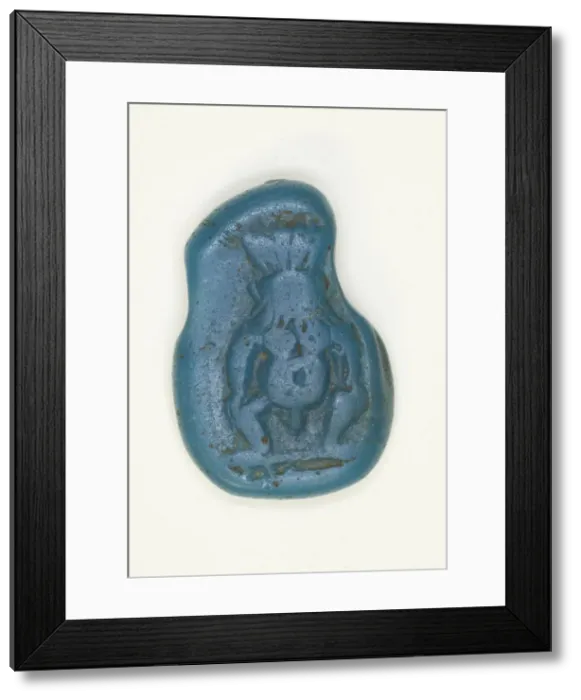 Framed Print : Amulet of the God Bes, Egypt, Third Intermediate Period Framed Print : Amulet of the God Bes, Egypt, Third Intermediate Period