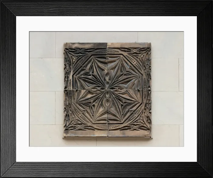Framed Print : Spandrel Panel from the Saint Nicholas Hotel, St. Louis, Missouri, 1892 / 93 Framed Print : Spandrel Panel from the Saint Nicholas Hotel, St. Louis, Missouri, 1892 / 93