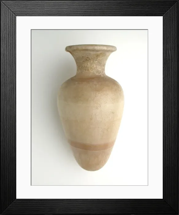 Framed Print : Vessel, Egypt, New Kingdom, Dynasty 18-20 (about 1550-1069 BCE) ?. Creator: Unknown Framed Print : Vessel, Egypt, New Kingdom, Dynasty 18-20 (about 1550-1069 BCE) ?. Creator: Unknown