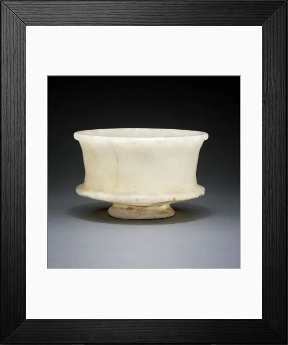 Framed Print : Ointment Vessel, Egypt, New Kingdom, Dynasty 18 (about 1550-1292 BCE). Creator: Unknown Framed Print : Ointment Vessel, Egypt, New Kingdom, Dynasty 18 (about 1550-1292 BCE). Creator: Unknown