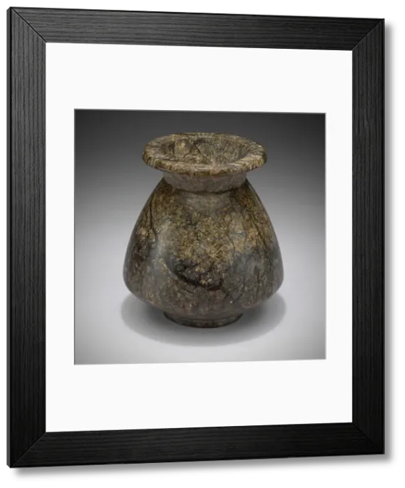 Framed Print : Ointment Vessel with Lid, Egypt, New Kingdom, Dynasty 18 (about 1570-1293 BCE) Framed Print : Ointment Vessel with Lid, Egypt, New Kingdom, Dynasty 18 (about 1570-1293 BCE)
