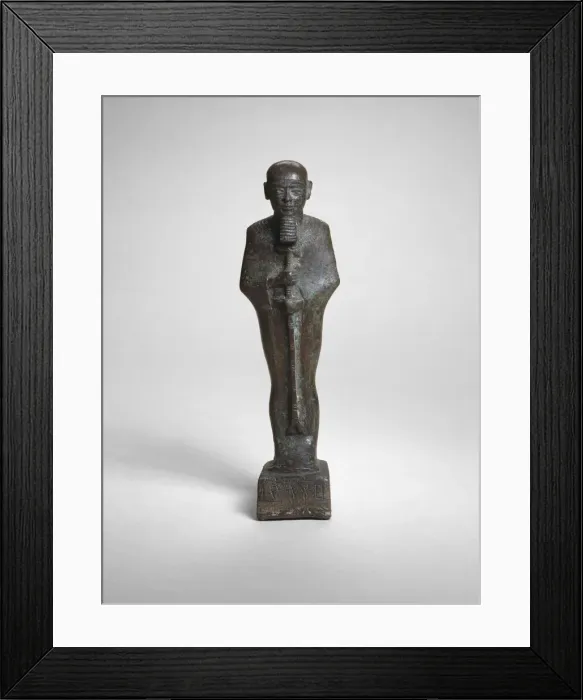 Framed Print : Statuette of Ptah, Egypt, Late Period, Dynasty 26-30 (about 664-332 BCE) Framed Print : Statuette of Ptah, Egypt, Late Period, Dynasty 26-30 (about 664-332 BCE)