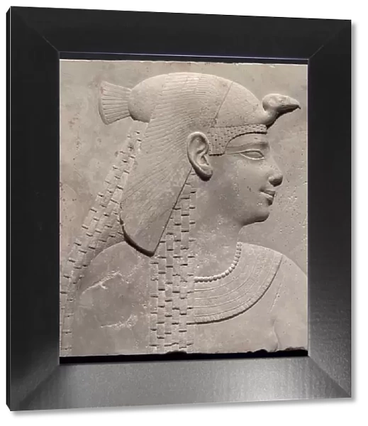 Plaque Depicting a Queen or Goddess, Egypt, Ptolemaic Period (332-30 BCE)