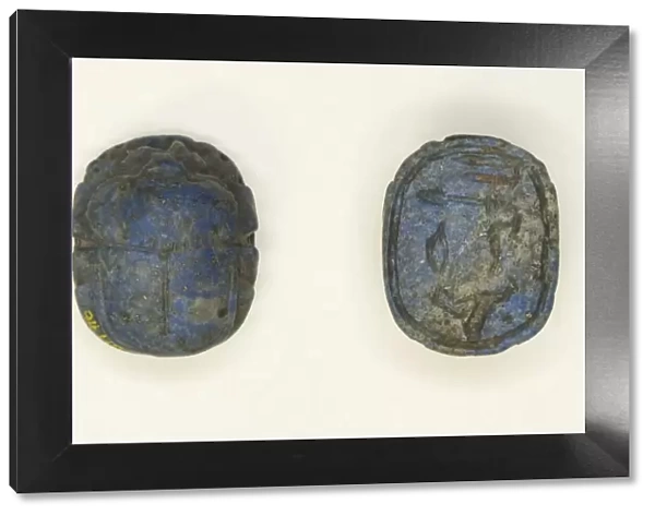 Scarab with Hieroglyphs, Egypt, Third Intermediate Period-Late Period