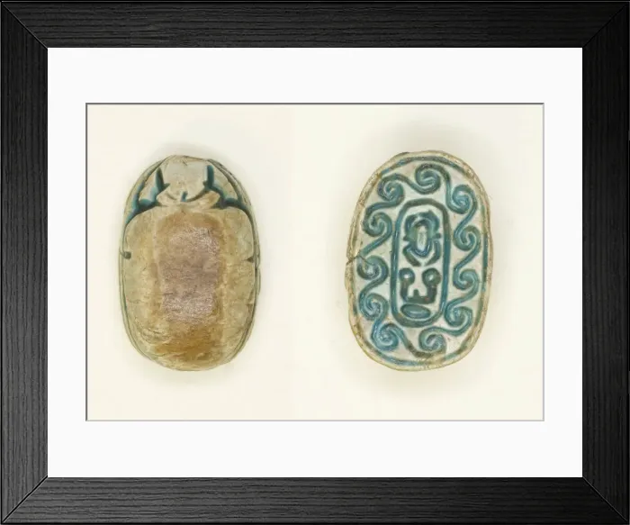 Framed Print : Scarab Seal of Sesostris I, Egypt, Middle Kingdom, Dynasty 12 (1991-1784 BCE) Framed Print : Scarab Seal of Sesostris I, Egypt, Middle Kingdom, Dynasty 12 (1991-1784 BCE)