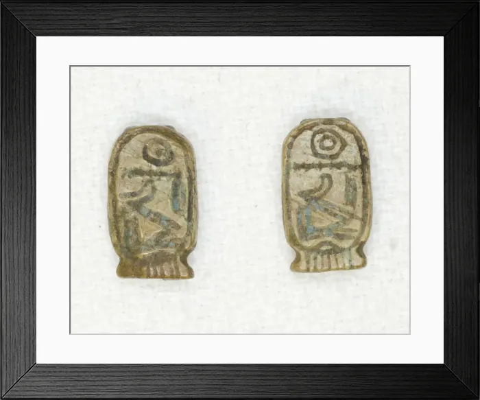 Framed Print : Plaque: Cartouche of Nimaatre (Amenemhat III), Egypt, Middle Kingdom, Dynasty 12 Framed Print : Plaque: Cartouche of Nimaatre (Amenemhat III), Egypt, Middle Kingdom, Dynasty 12