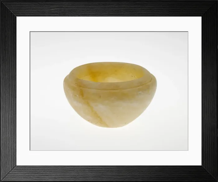 Framed Print : Vessel, Egypt, Archaic Period / Old Kingdom, Dynasty 1-3 (3050-2630 BCE). Creator: Unknown Framed Print : Vessel, Egypt, Archaic Period / Old Kingdom, Dynasty 1-3 (3050-2630 BCE). Creator: Unknown