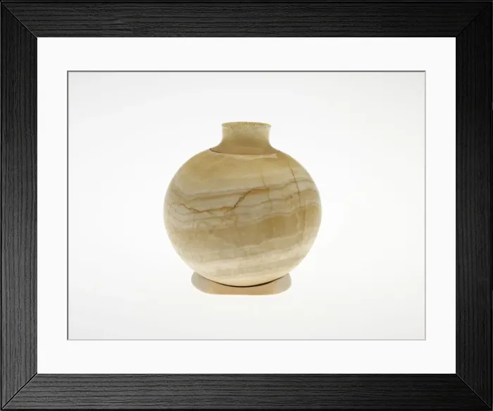 Framed Print : Vessel, Egypt, Archaic Period  /  Old Kingdom, Dynasty 1-3 (3050-2630 BCE). Creator: Unknown