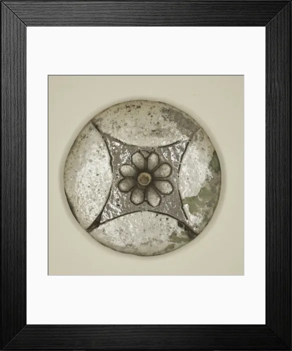 Framed Print : Rosette from the Temple of Ramesses III, Egypt, New Kingdom Framed Print : Rosette from the Temple of Ramesses III, Egypt, New Kingdom