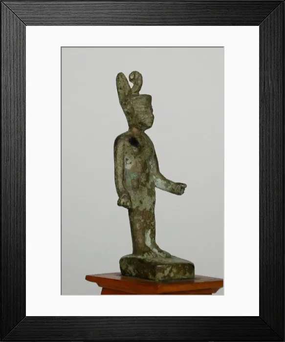 Framed Print : Statuette of the Goddess Neith, Egypt, Third Intermediate Period Framed Print : Statuette of the Goddess Neith, Egypt, Third Intermediate Period