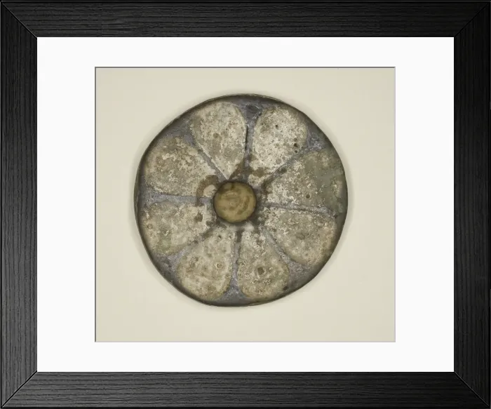 Framed Print : Rosette from the Temple of Ramesses III, Egypt, New Kingdom Framed Print : Rosette from the Temple of Ramesses III, Egypt, New Kingdom