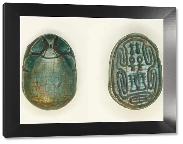Scarab: Hieroglyphs (nfr-signs, anx-signs, Dd-signs), Egypt