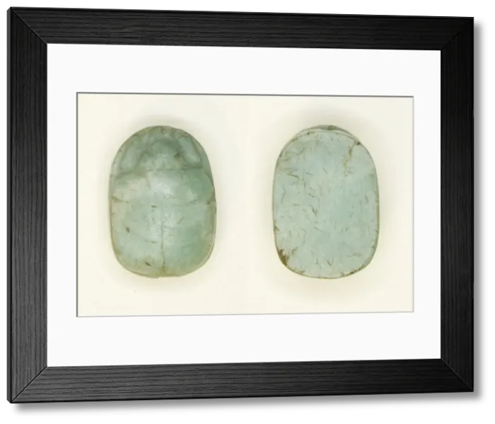 Framed Print : Scarab: Uninscribed, Egypt, Middle Kingdom (?), Dynasties 11-12 (about 2055-1773 BCE) Framed Print : Scarab: Uninscribed, Egypt, Middle Kingdom (?), Dynasties 11-12 (about 2055-1773 BCE)